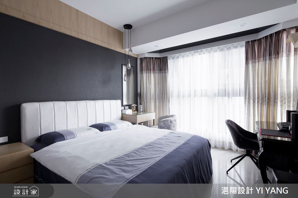 55坪新成屋(5年以下)＿奢華風臥室案例圖片＿浥陽設計 YI YANG＿浥陽_新北國泰雙璽｜奢華風之17