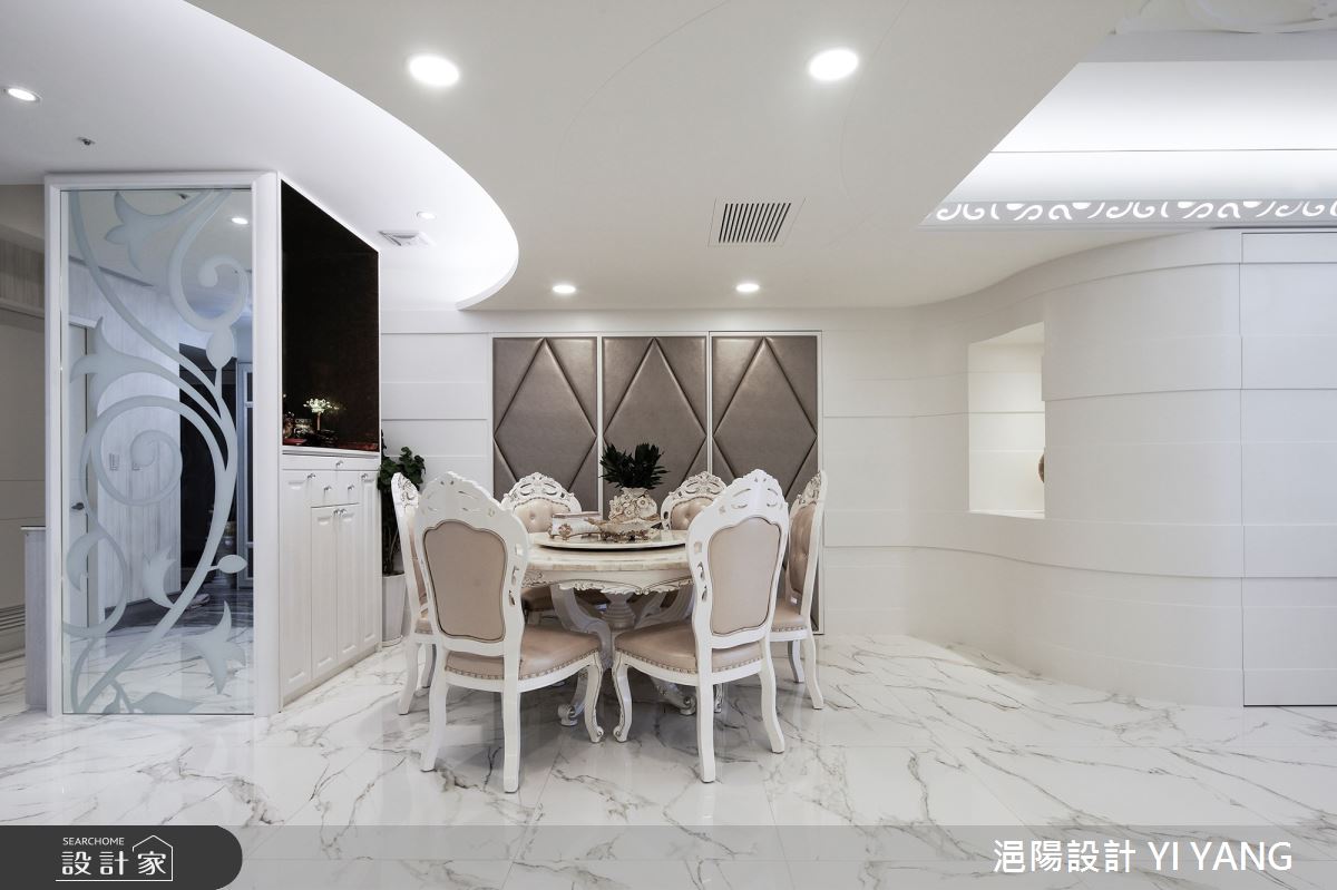 55坪新成屋(5年以下)＿奢華風餐廳案例圖片＿浥陽設計 YI YANG＿浥陽_新北雲天綠第｜奢華風之8