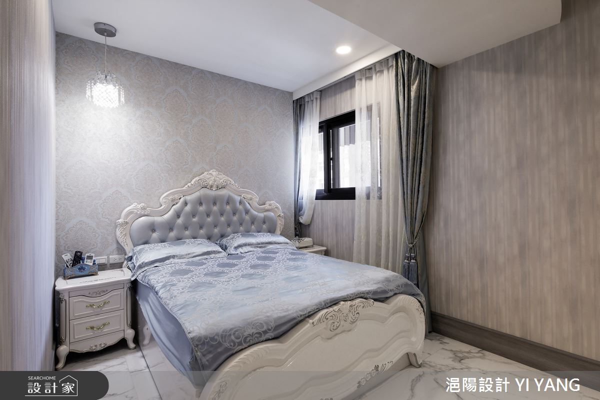 55坪新成屋(5年以下)＿奢華風臥室客房案例圖片＿浥陽設計 YI YANG＿浥陽_新北雲天綠第｜奢華風之24