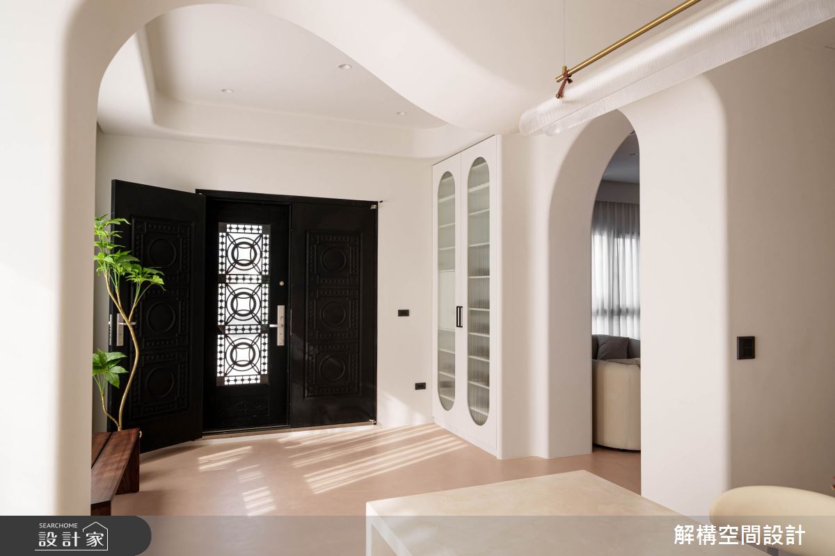 90坪新成屋(5年以下)＿混搭風玄關餐廳案例圖片＿解構空間設計＿解構_02之2