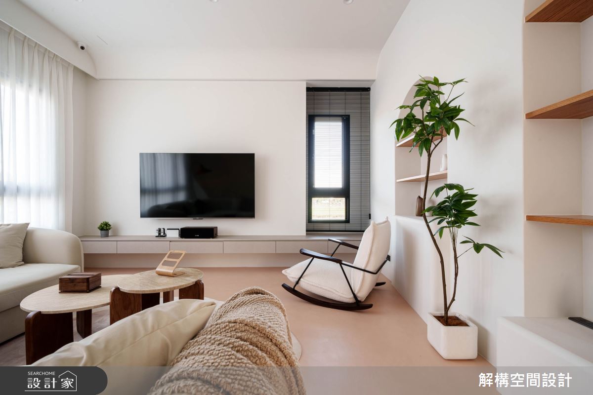90坪新成屋(5年以下)＿混搭風客廳案例圖片＿解構空間設計＿解構_02之8
