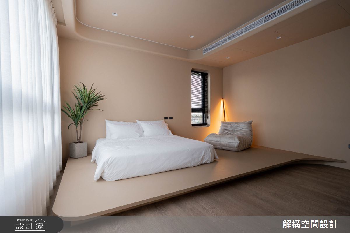 90坪新成屋(5年以下)＿混搭風臥室案例圖片＿解構空間設計＿解構_02之36