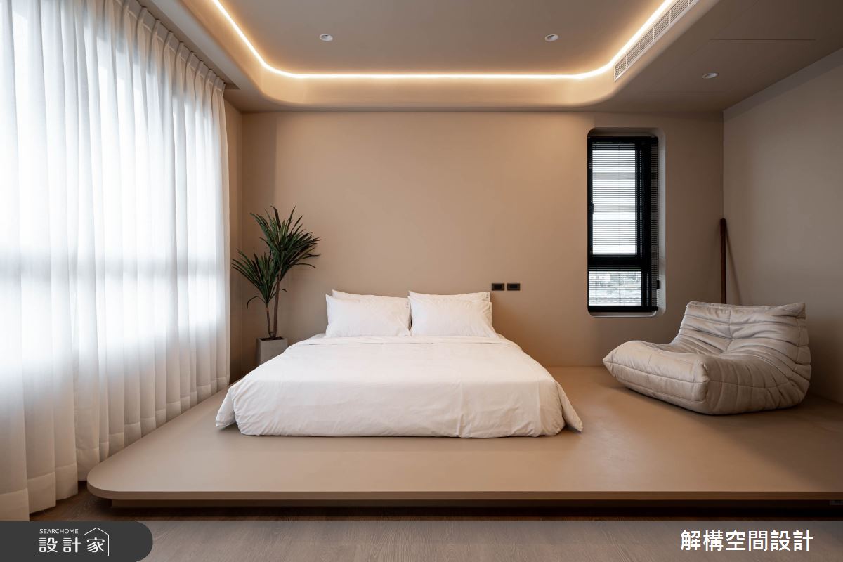 90坪新成屋(5年以下)＿混搭風臥室案例圖片＿解構空間設計＿解構_02之37