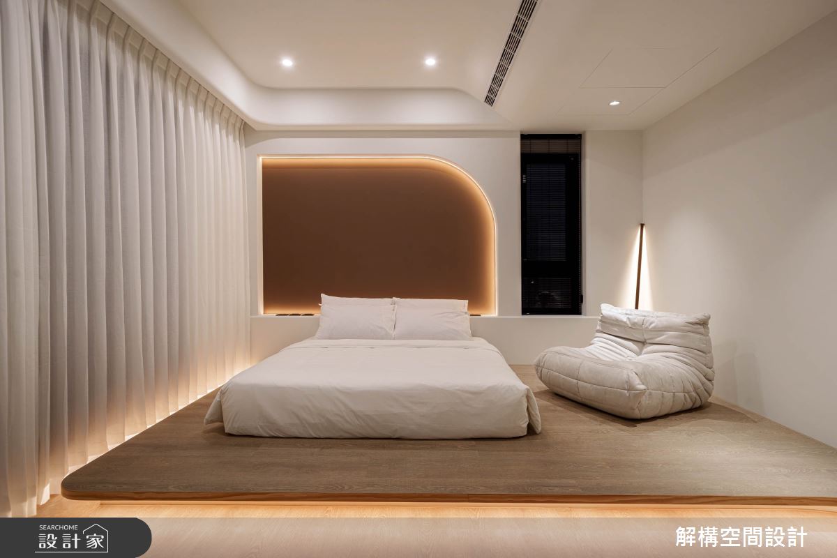 90坪新成屋(5年以下)＿混搭風臥室案例圖片＿解構空間設計＿解構_02之43