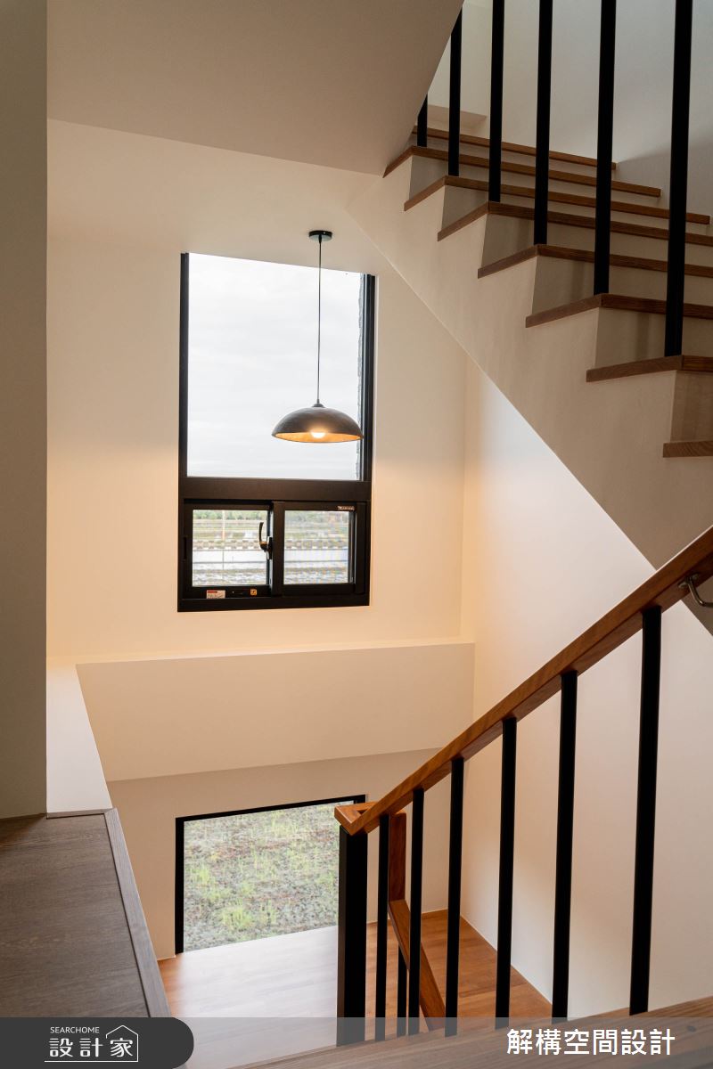 90坪新成屋(5年以下)＿混搭風樓梯案例圖片＿解構空間設計＿解構_02之59
