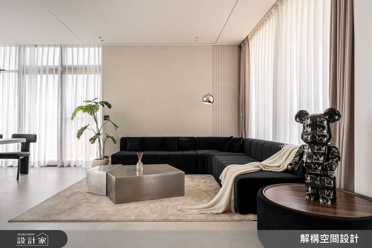 48坪毛胚屋＿現代風客廳案例圖片＿解構空間設計＿解構_03之3