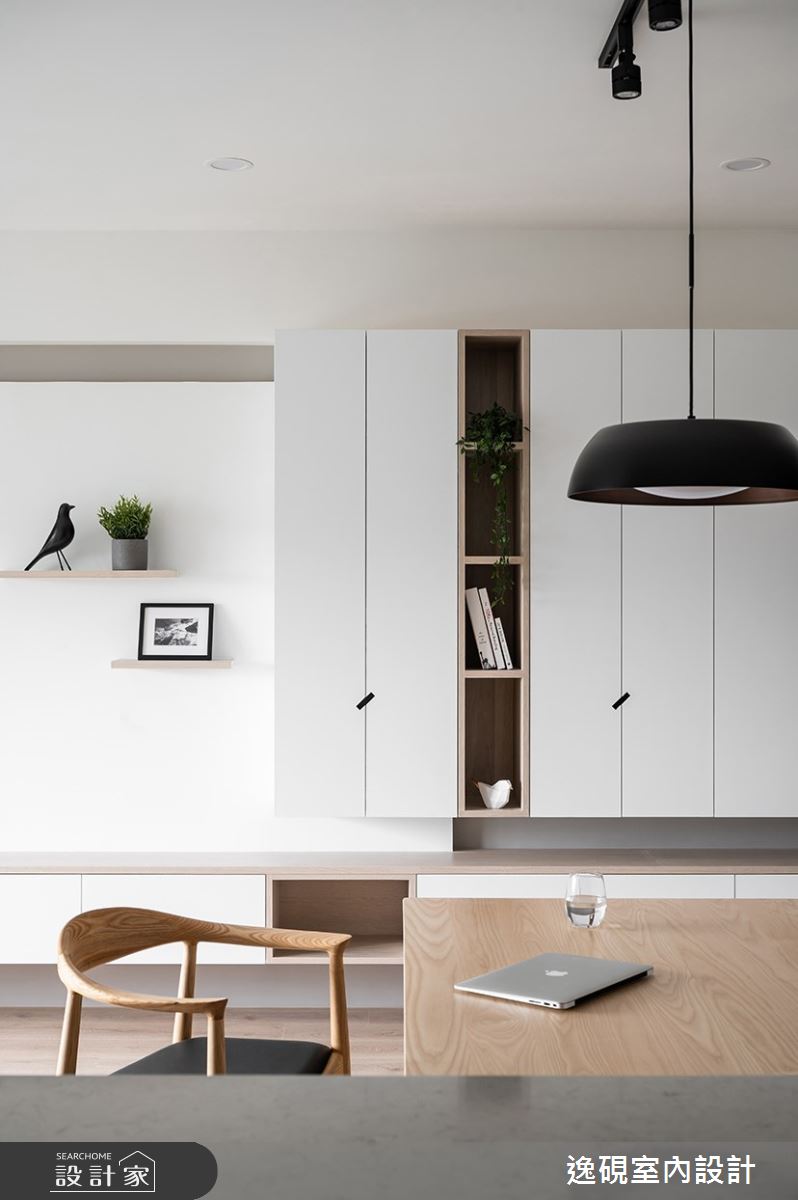 22坪新成屋(5年以下)＿北歐風餐廳案例圖片＿逸硯室內設計＿逸硯_01.新竹｜這些時光之3
