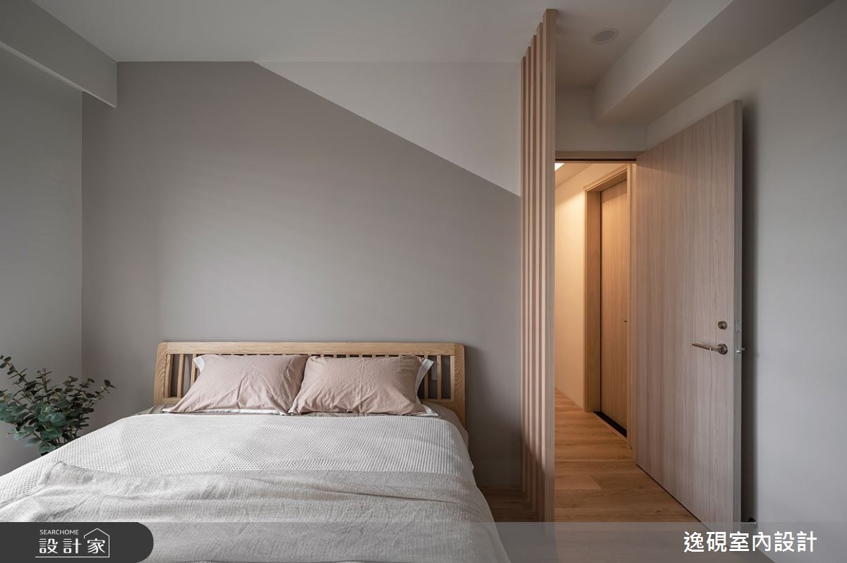22坪新成屋(5年以下)＿北歐風臥室案例圖片＿逸硯室內設計＿逸硯_01.新竹｜這些時光之27