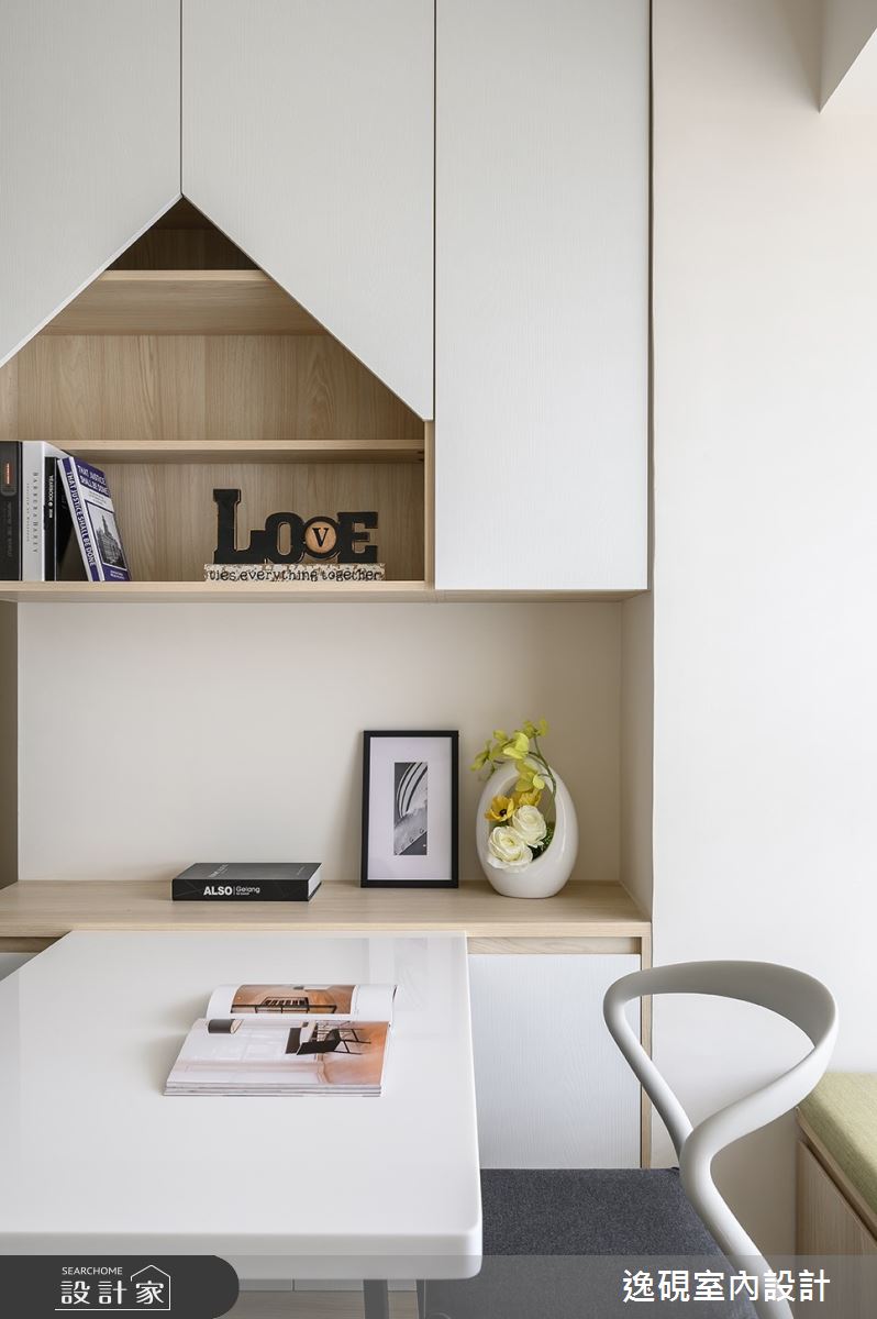16坪新成屋(5年以下)＿北歐風餐廳案例圖片＿逸硯室內設計＿逸硯_02.新竹｜跳格子之14