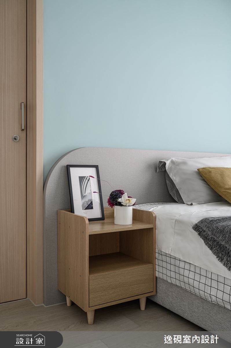 新成屋(5年以下)＿北歐風臥室案例圖片＿逸硯室內設計＿逸硯_03.台北｜你的名字之21