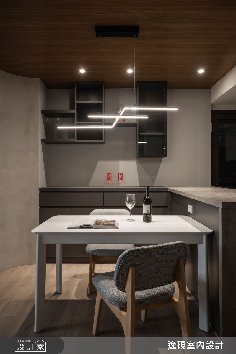 15坪新成屋(5年以下)＿日式簡約風餐廳案例圖片＿逸硯室內設計＿逸硯_04.新竹｜靜謐之境之23