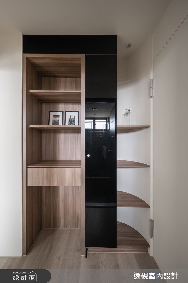 15坪新成屋(5年以下)＿日式簡約風案例圖片＿逸硯室內設計＿逸硯_04.新竹｜靜謐之境之37