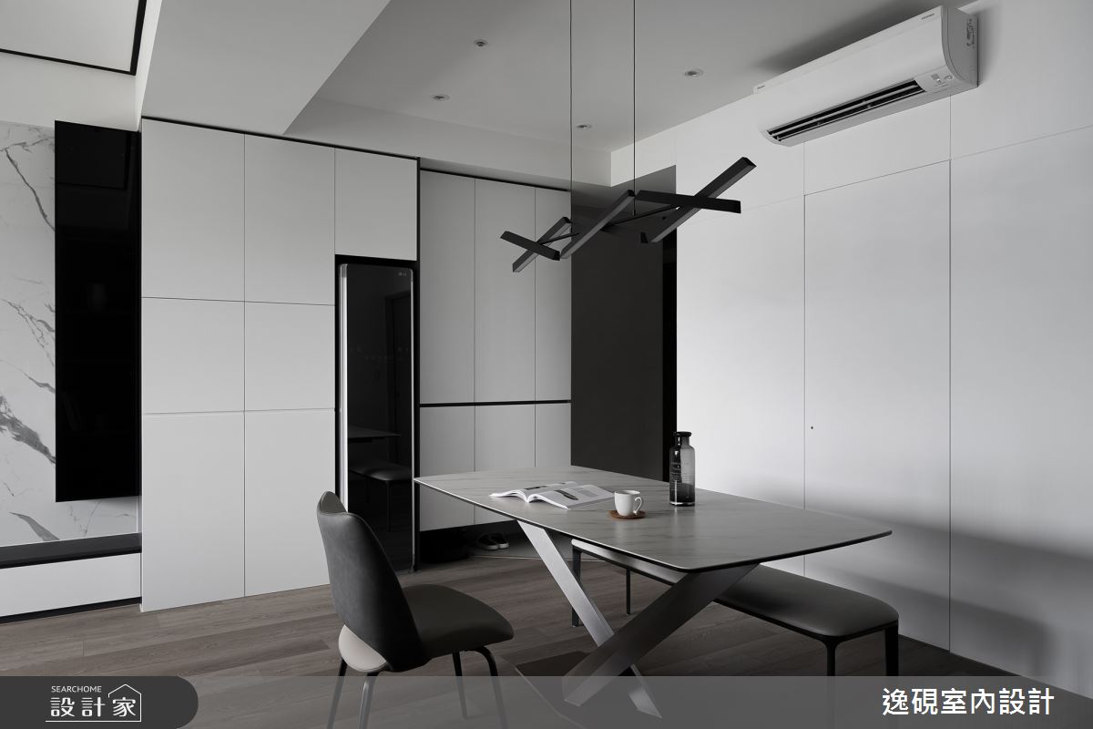 新成屋(5年以下)＿現代風餐廳案例圖片＿逸硯室內設計＿逸硯_05.桃園｜Classic之5