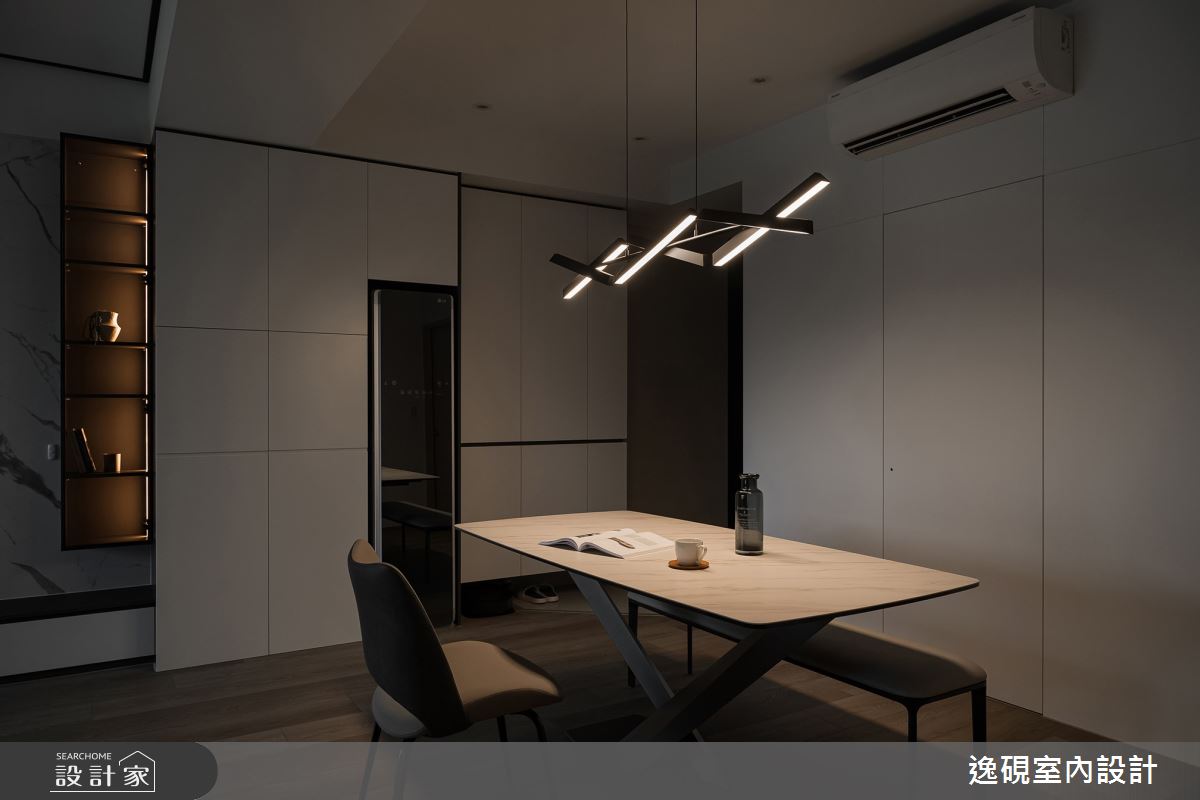 新成屋(5年以下)＿現代風餐廳案例圖片＿逸硯室內設計＿逸硯_05.桃園｜Classic之6