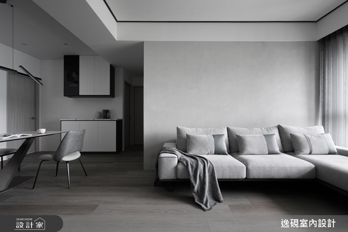 新成屋(5年以下)＿現代風客廳餐廳案例圖片＿逸硯室內設計＿逸硯_05.桃園｜Classic之22