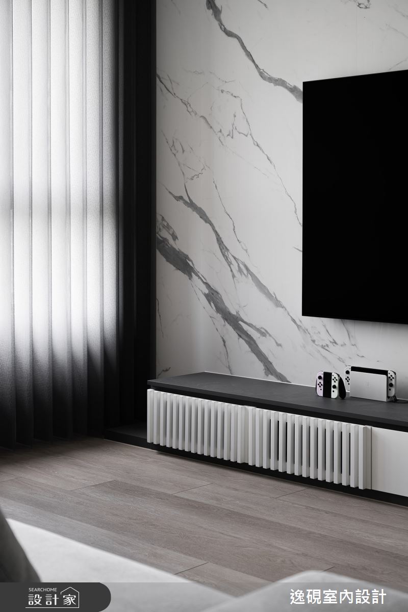 新成屋(5年以下)＿現代風客廳案例圖片＿逸硯室內設計＿逸硯_05.桃園｜Classic之25