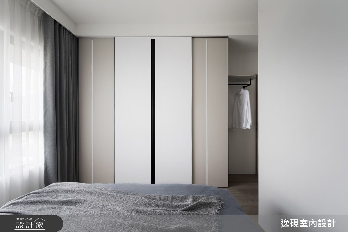 新成屋(5年以下)＿現代風臥室案例圖片＿逸硯室內設計＿逸硯_05.桃園｜Classic之32