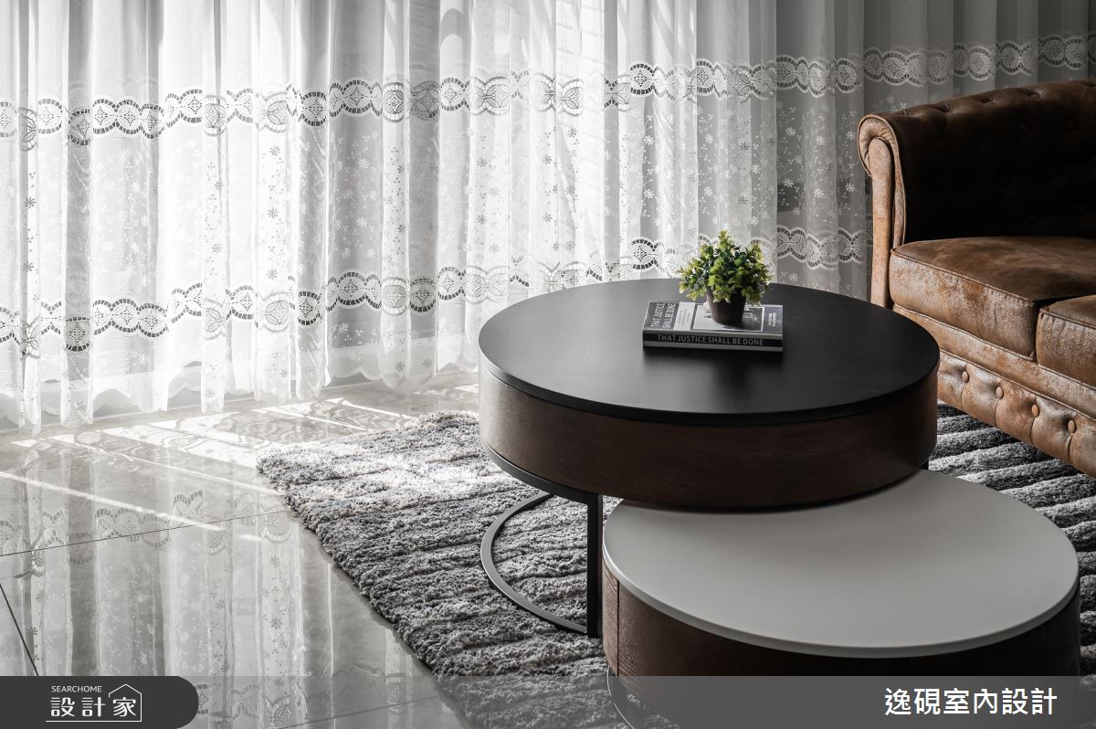 45坪新成屋(5年以下)＿現代風客廳案例圖片＿逸硯室內設計＿逸硯_06.新竹｜迴廊之8