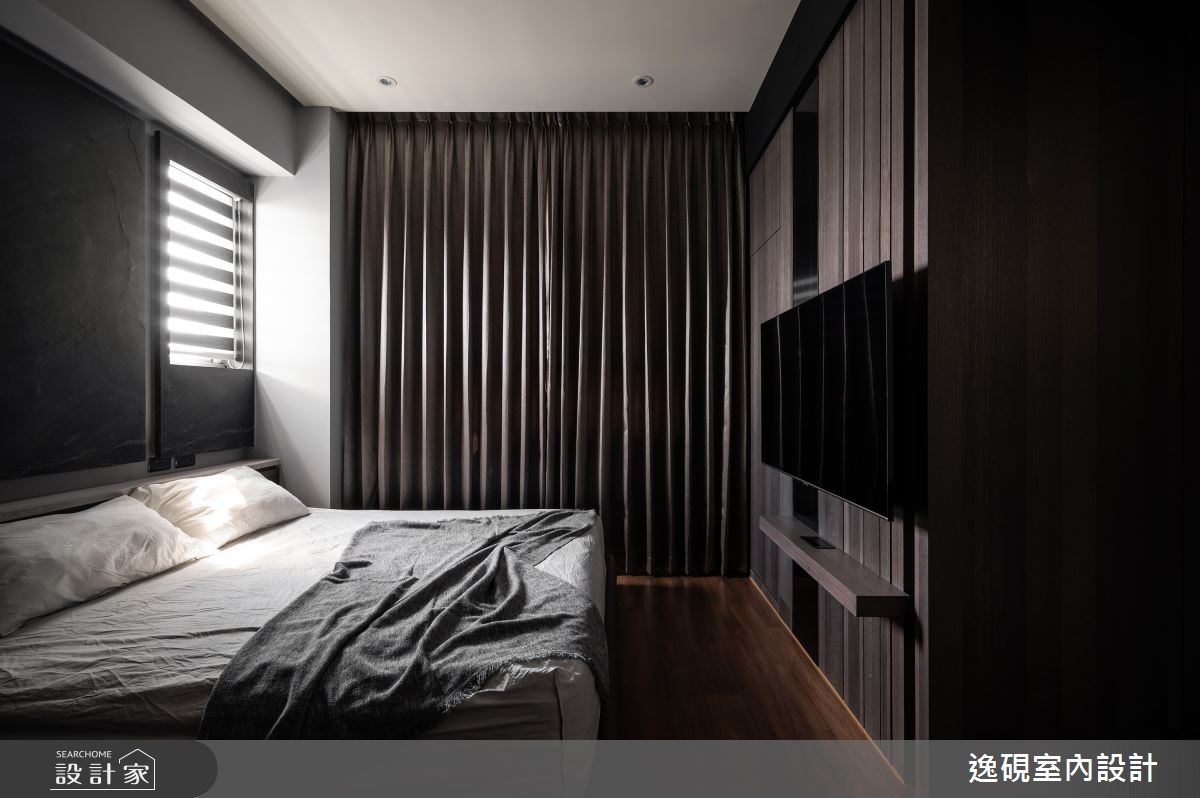 45坪新成屋(5年以下)＿現代風臥室案例圖片＿逸硯室內設計＿逸硯_06.新竹｜迴廊之23