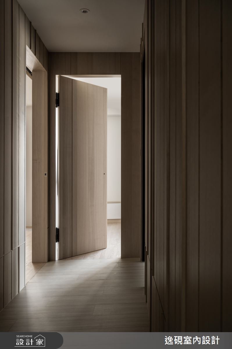 45坪新成屋(5年以下)＿新中式典雅風走廊案例圖片＿逸硯室內設計＿逸硯_07.新竹｜水墨之境之31