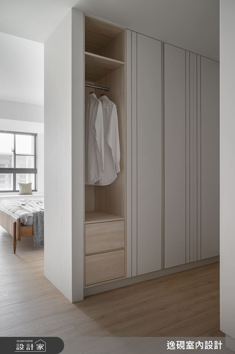 45坪新成屋(5年以下)＿新中式典雅風臥室更衣間案例圖片＿逸硯室內設計＿逸硯_07.新竹｜水墨之境之33