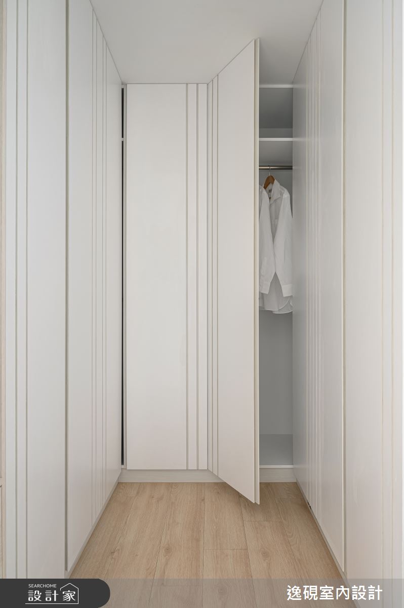 45坪新成屋(5年以下)＿新中式典雅風更衣間案例圖片＿逸硯室內設計＿逸硯_07.新竹｜水墨之境之35