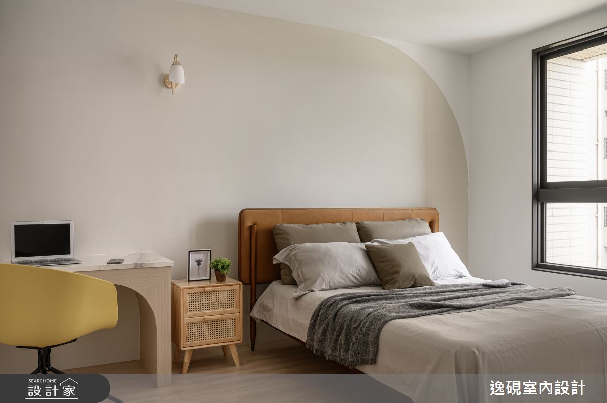 45坪新成屋(5年以下)＿新中式典雅風臥室案例圖片＿逸硯室內設計＿逸硯_07.新竹｜水墨之境之37