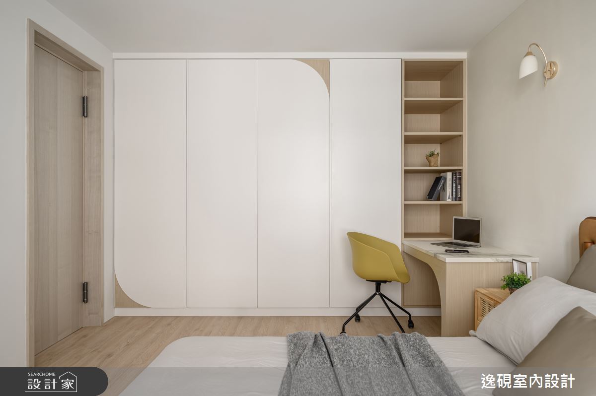 45坪新成屋(5年以下)＿新中式典雅風臥室案例圖片＿逸硯室內設計＿逸硯_07.新竹｜水墨之境之39