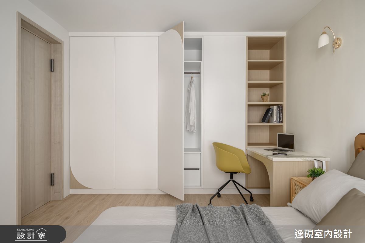 45坪新成屋(5年以下)＿新中式典雅風臥室案例圖片＿逸硯室內設計＿逸硯_07.新竹｜水墨之境之40