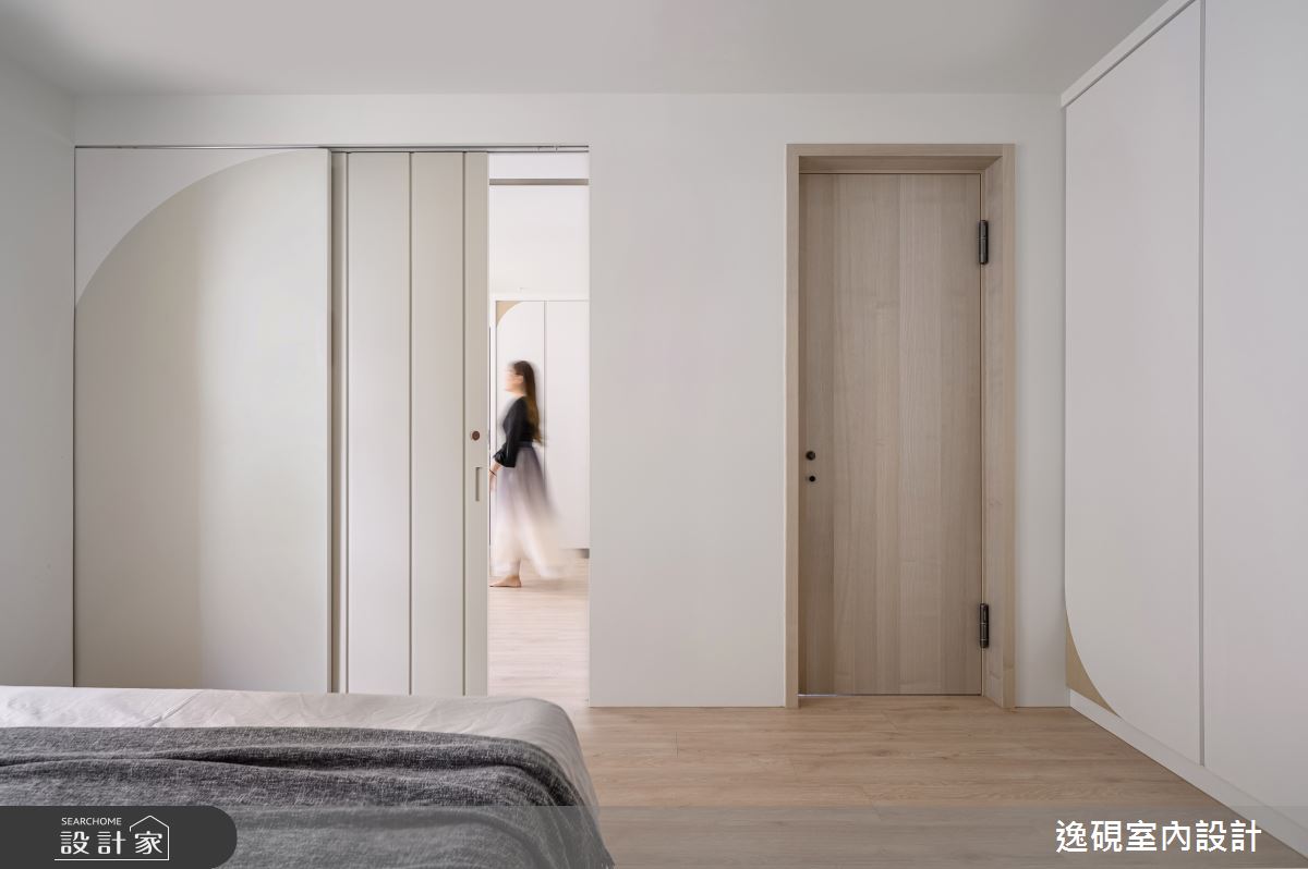 45坪新成屋(5年以下)＿新中式典雅風臥室案例圖片＿逸硯室內設計＿逸硯_07.新竹｜水墨之境之42