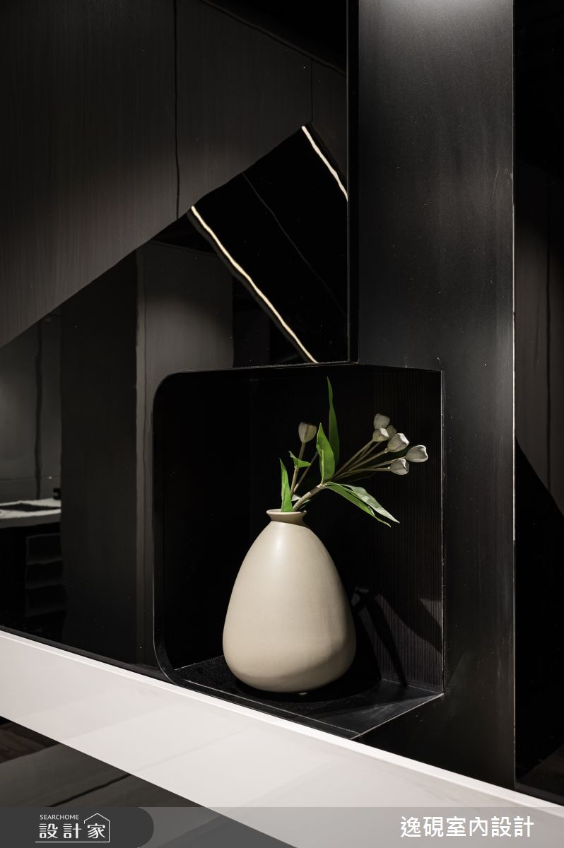 50坪老屋(16~30年)＿現代風玄關案例圖片＿逸硯室內設計＿逸硯_09.新竹｜粼粼之4