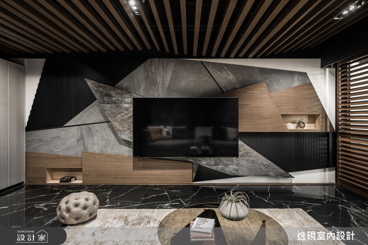 50坪老屋(16~30年)＿現代風客廳案例圖片＿逸硯室內設計＿逸硯_09.新竹｜粼粼之12