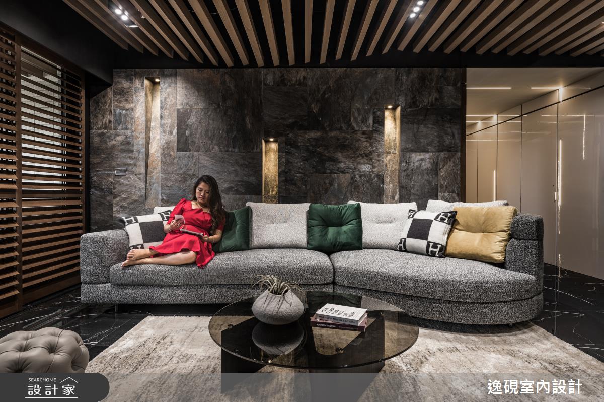 50坪老屋(16~30年)＿現代風客廳案例圖片＿逸硯室內設計＿逸硯_09.新竹｜粼粼之14
