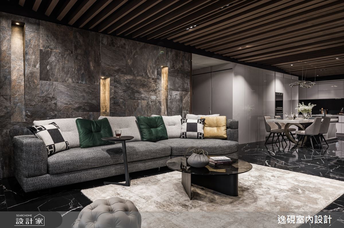 50坪老屋(16~30年)＿現代風客廳餐廳案例圖片＿逸硯室內設計＿逸硯_09.新竹｜粼粼之18