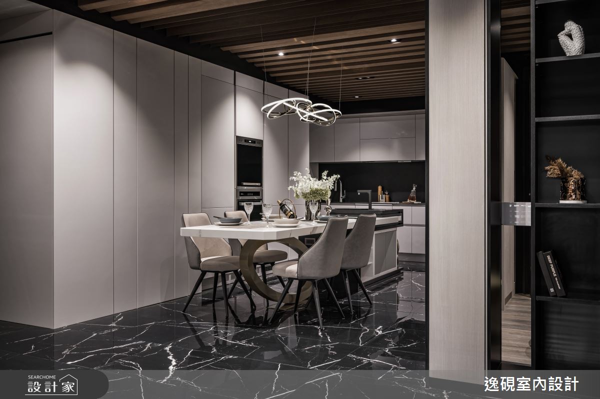 50坪老屋(16~30年)＿現代風餐廳案例圖片＿逸硯室內設計＿逸硯_09.新竹｜粼粼之19