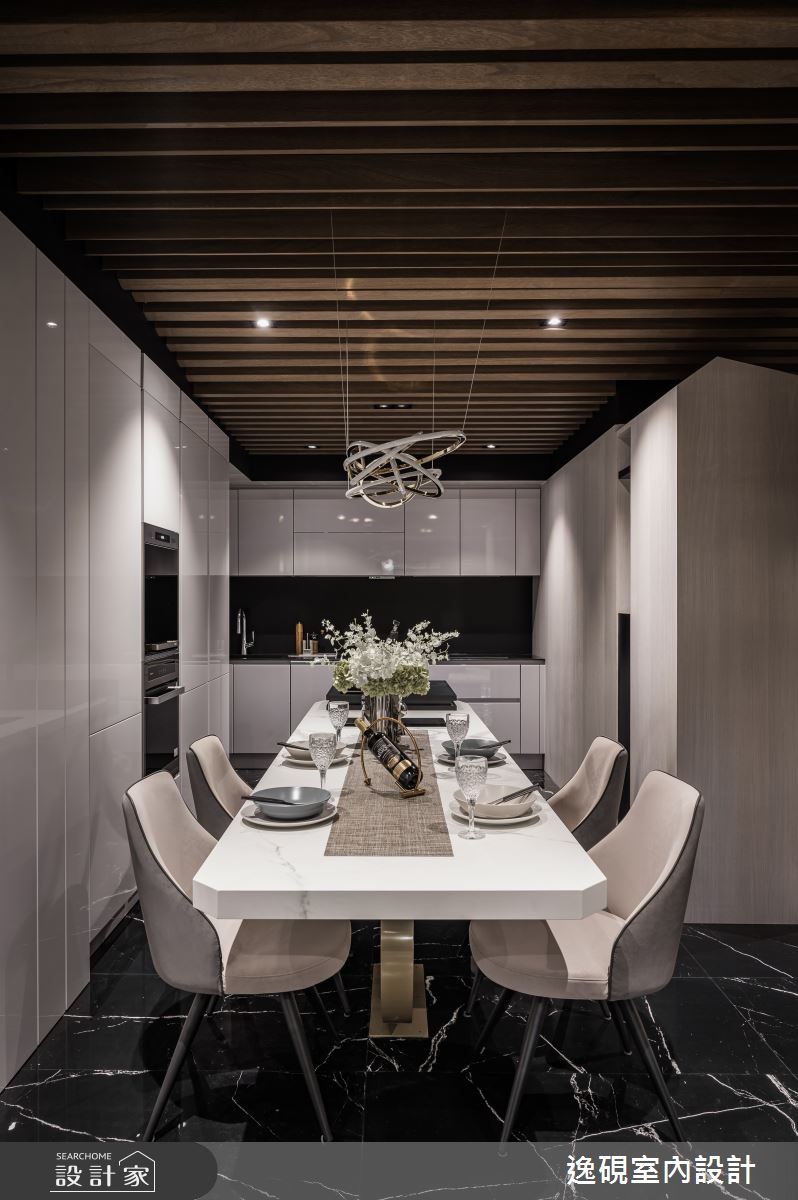 50坪老屋(16~30年)＿現代風餐廳案例圖片＿逸硯室內設計＿逸硯_09.新竹｜粼粼之30