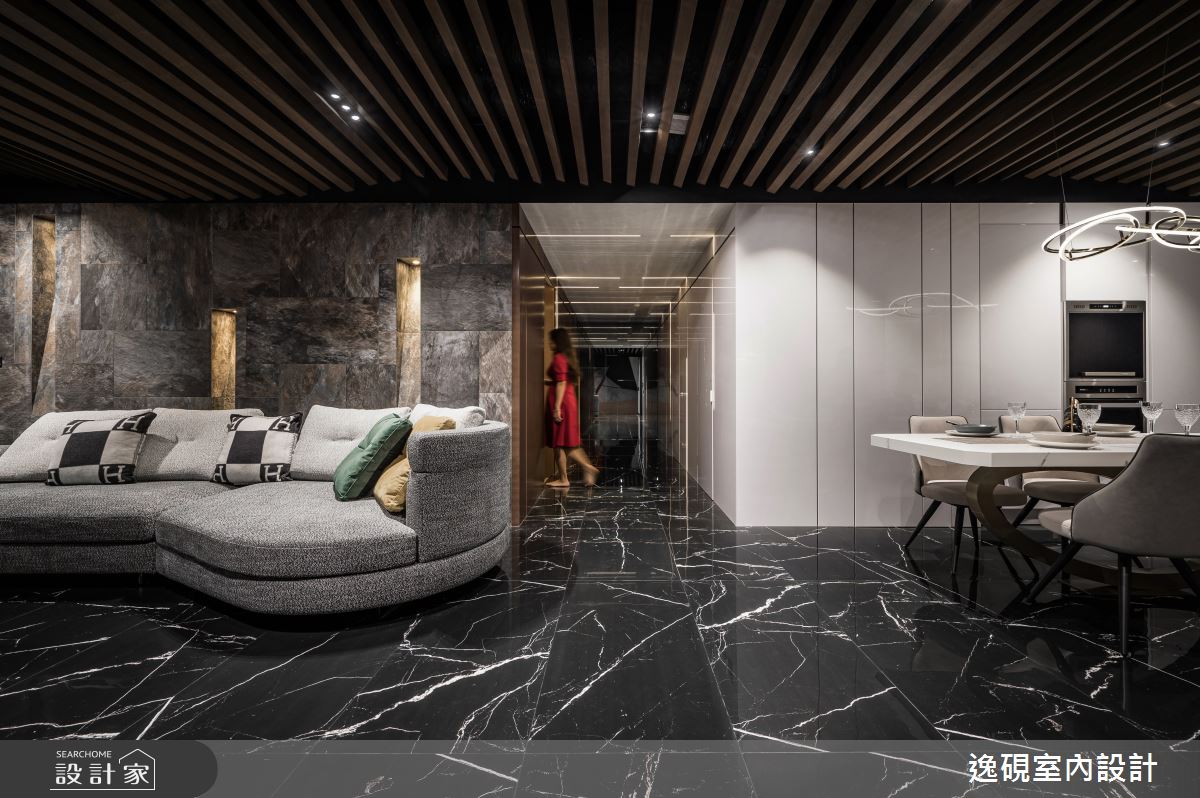 50坪老屋(16~30年)＿現代風客廳餐廳案例圖片＿逸硯室內設計＿逸硯_09.新竹｜粼粼之32
