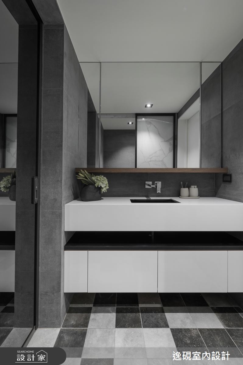 50坪老屋(16~30年)＿現代風浴室案例圖片＿逸硯室內設計＿逸硯_09.新竹｜粼粼之45