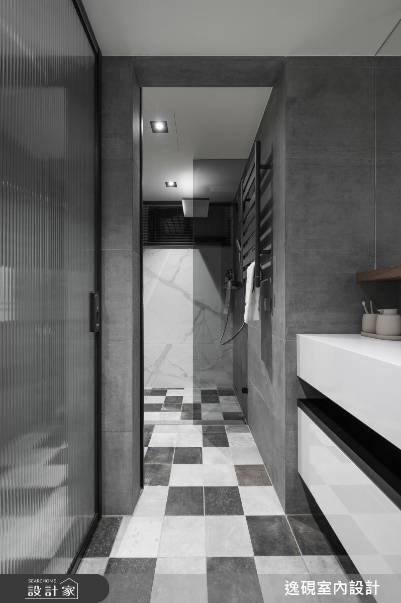 50坪老屋(16~30年)＿現代風浴室案例圖片＿逸硯室內設計＿逸硯_09.新竹｜粼粼之49