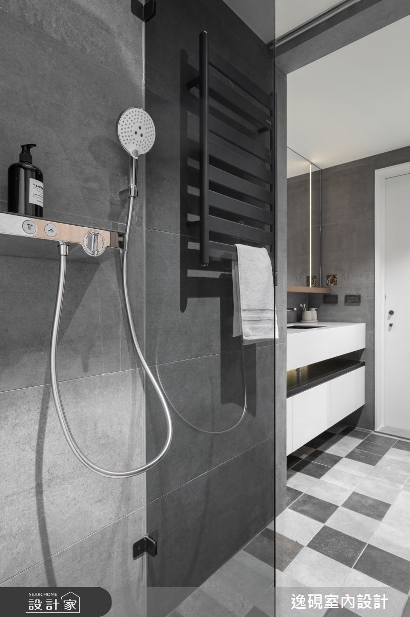 50坪老屋(16~30年)＿現代風浴室案例圖片＿逸硯室內設計＿逸硯_09.新竹｜粼粼之51