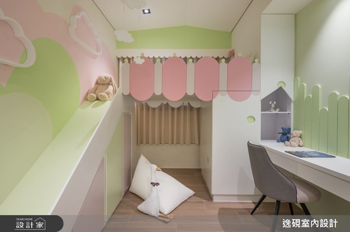 50坪老屋(16~30年)＿現代風兒童房兒童房案例圖片＿逸硯室內設計＿逸硯_09.新竹｜粼粼之78