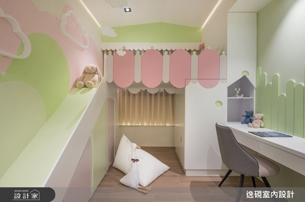 50坪老屋(16~30年)＿現代風兒童房兒童房案例圖片＿逸硯室內設計＿逸硯_09.新竹｜粼粼之79