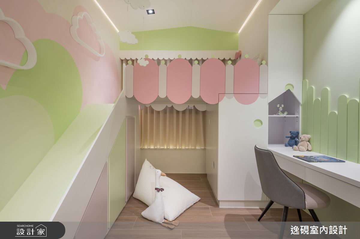 50坪老屋(16~30年)＿現代風兒童房兒童房案例圖片＿逸硯室內設計＿逸硯_09.新竹｜粼粼之81