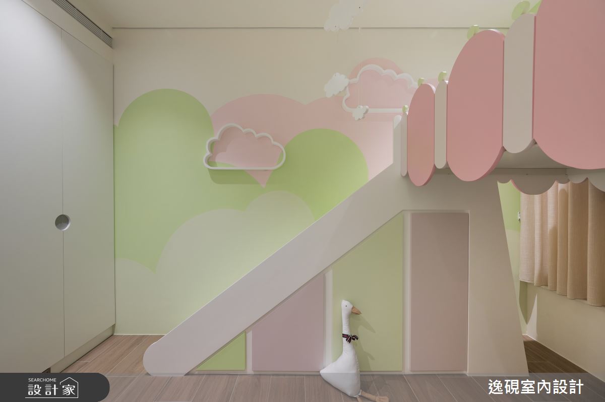 50坪老屋(16~30年)＿現代風兒童房兒童房案例圖片＿逸硯室內設計＿逸硯_09.新竹｜粼粼之82