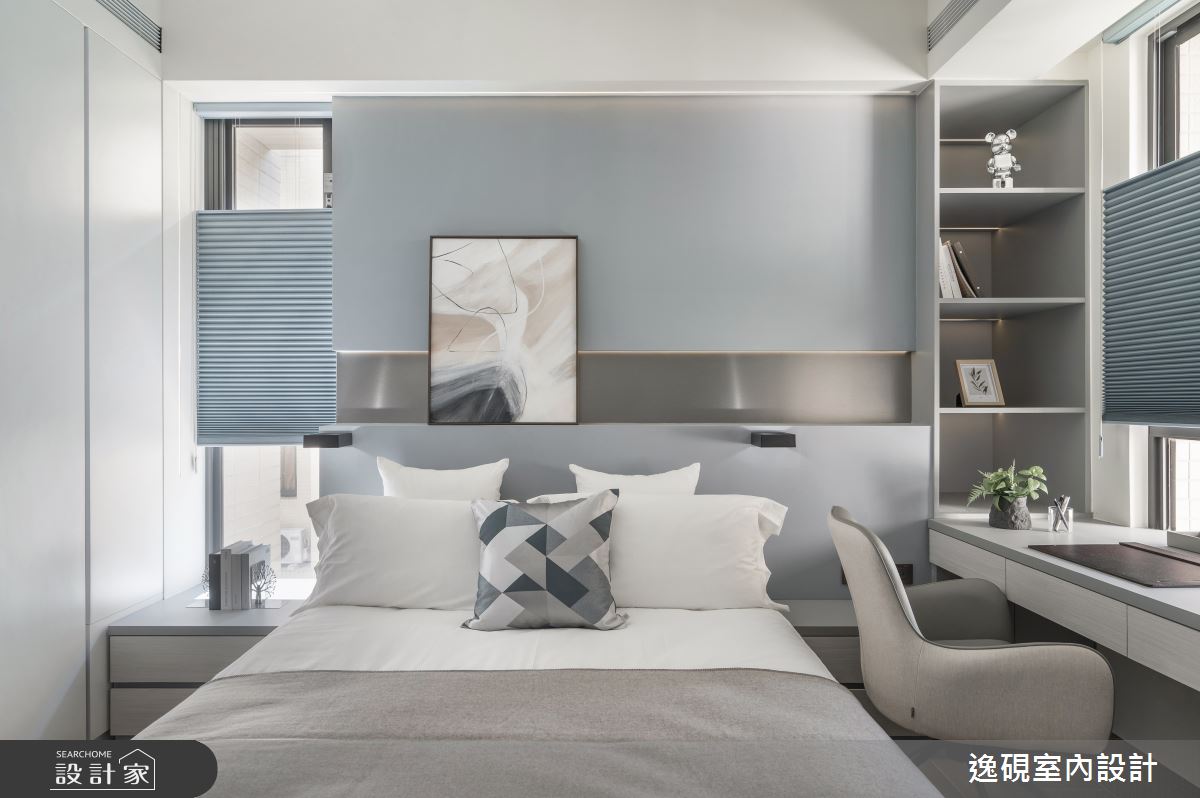 50坪老屋(16~30年)＿現代風臥室案例圖片＿逸硯室內設計＿逸硯_09.新竹｜粼粼之66