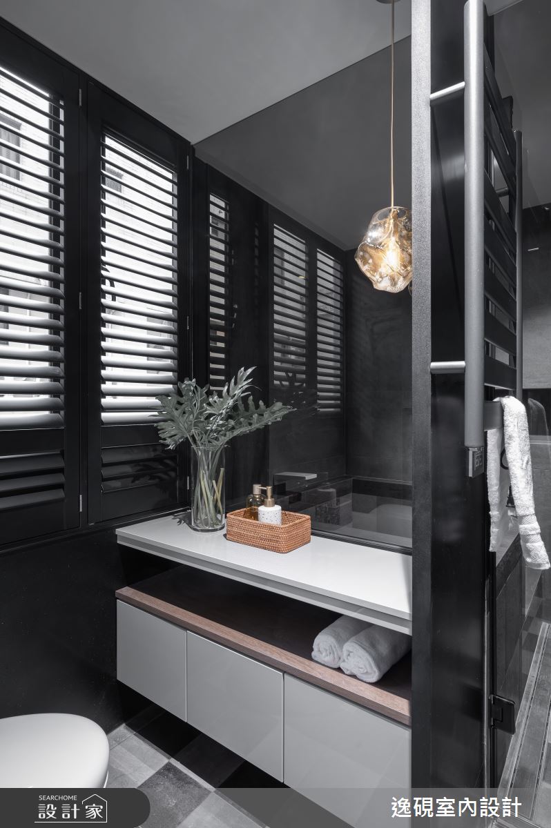 50坪老屋(16~30年)＿現代風浴室案例圖片＿逸硯室內設計＿逸硯_09.新竹｜粼粼之92