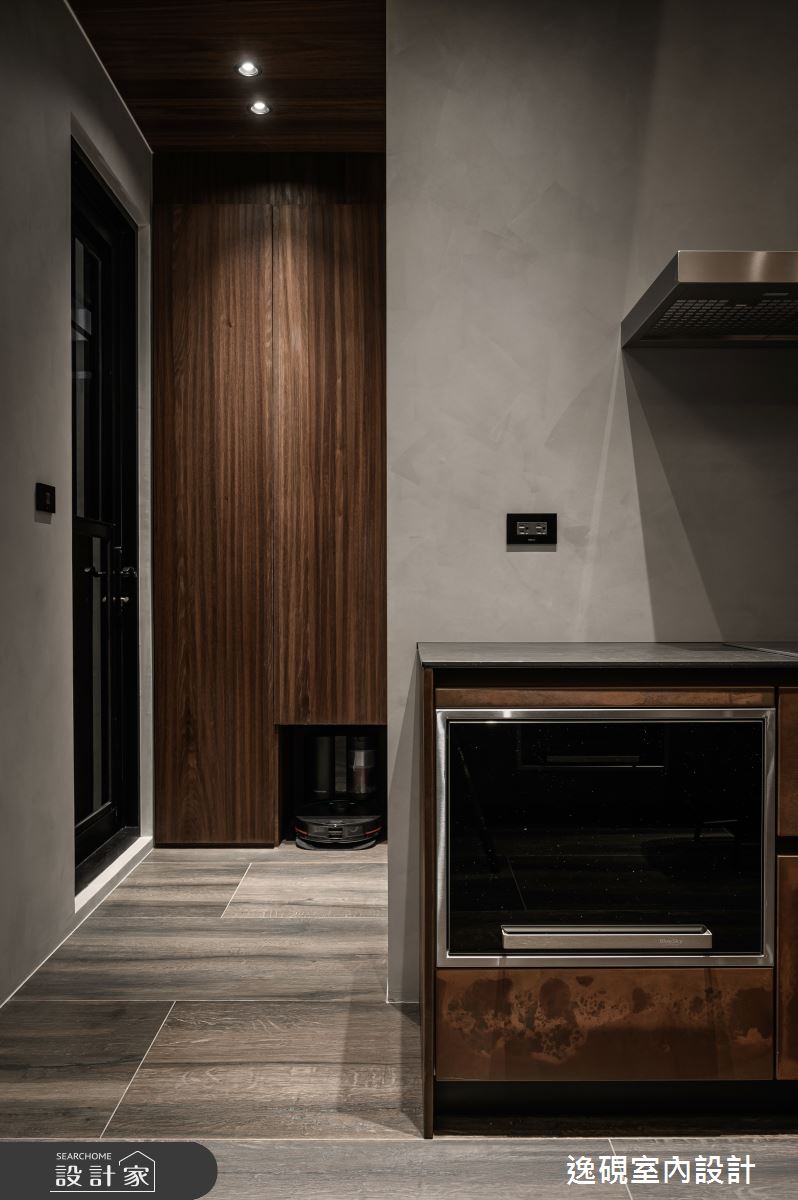 40坪新成屋(5年以下)＿現代風走廊案例圖片＿逸硯室內設計＿逸硯_10.新竹｜赤壁賦之12