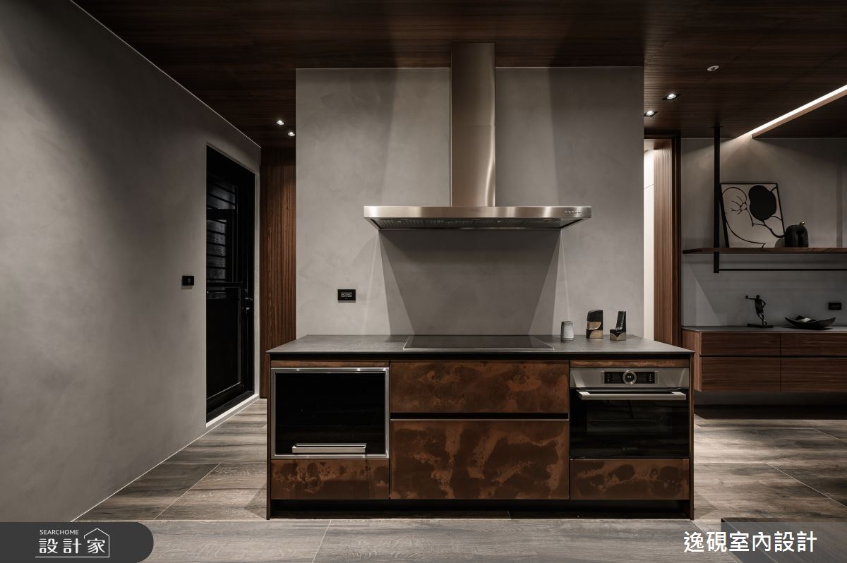 40坪新成屋(5年以下)＿現代風廚房案例圖片＿逸硯室內設計＿逸硯_10.新竹｜赤壁賦之13