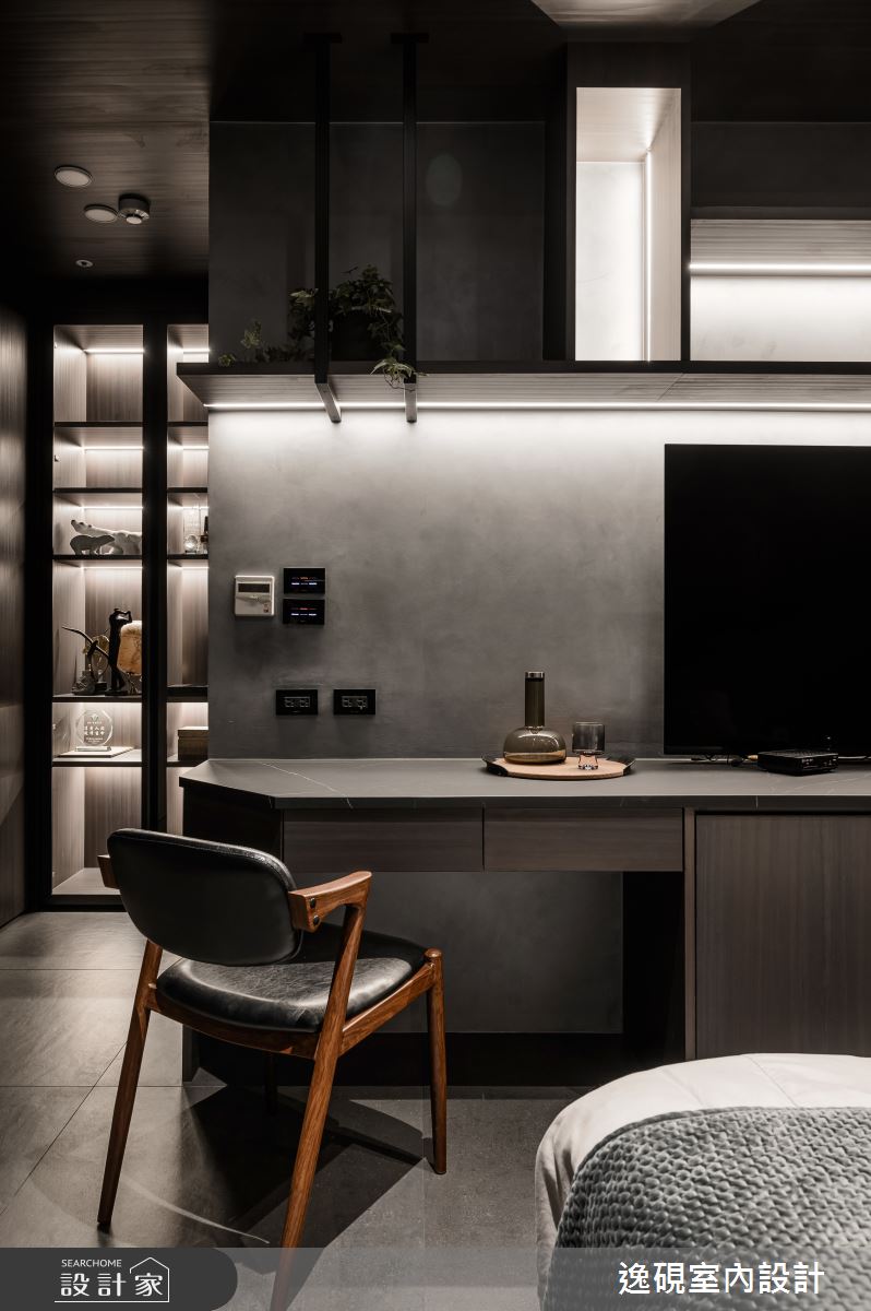 40坪新成屋(5年以下)＿現代風臥室案例圖片＿逸硯室內設計＿逸硯_10.新竹｜赤壁賦之30