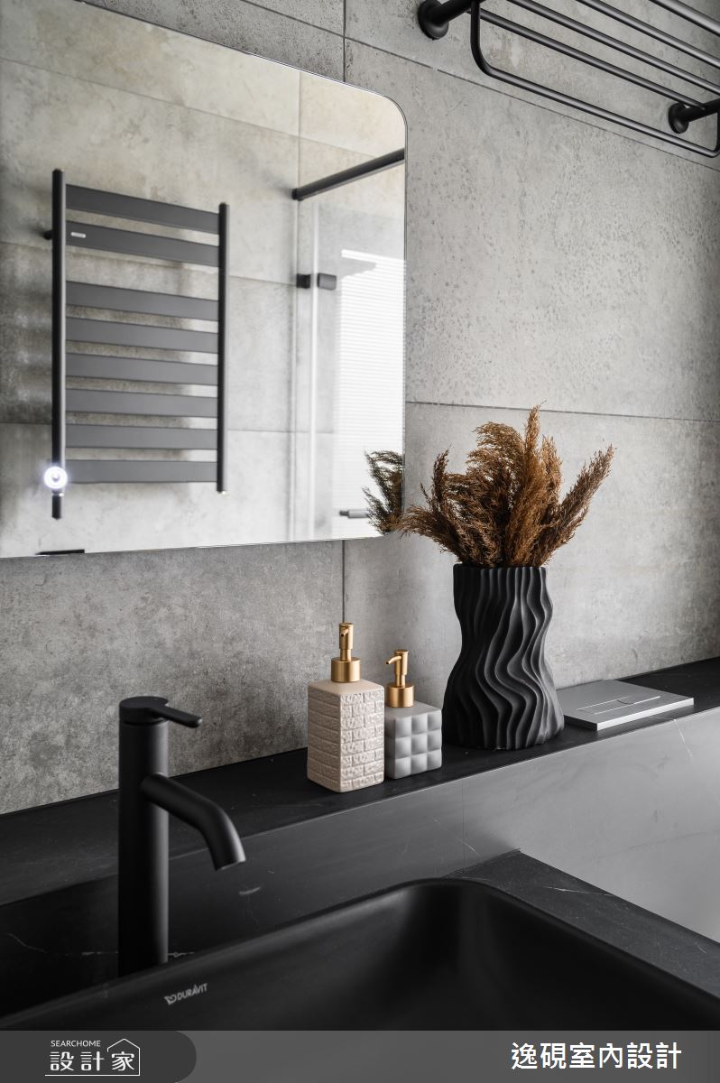 40坪新成屋(5年以下)＿現代風浴室案例圖片＿逸硯室內設計＿逸硯_10.新竹｜赤壁賦之37